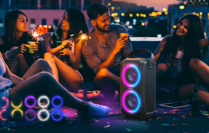 W-KING T9-2 Bluetooth hangszóró fekete